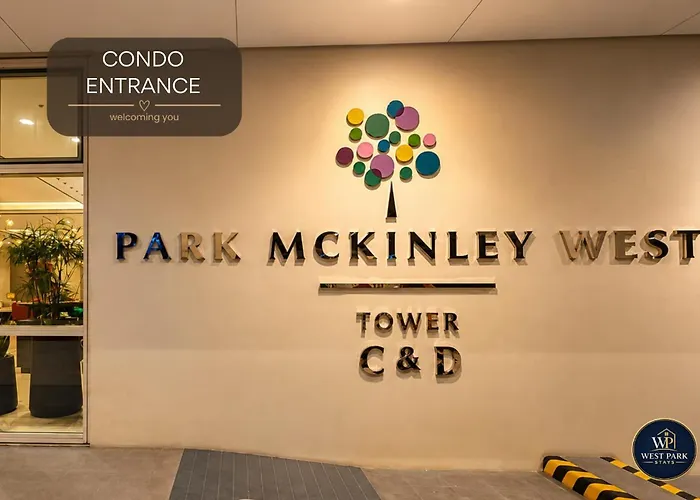 Cozy Luxury 1brcondo At Mckinley West Near Bgc & Naia Сasa de vacaciones Manila